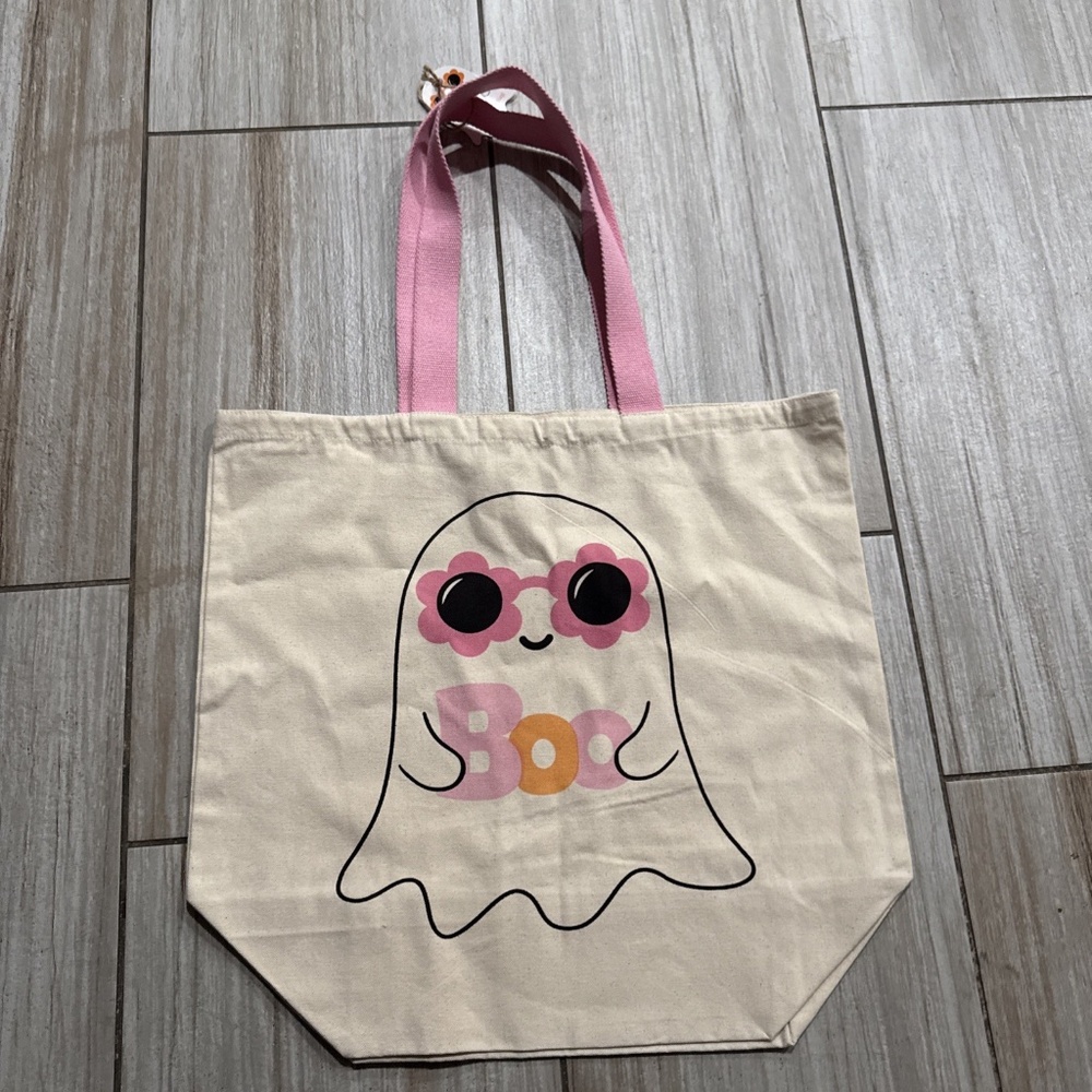 Boo Ghost Re-Usable Tote Bag